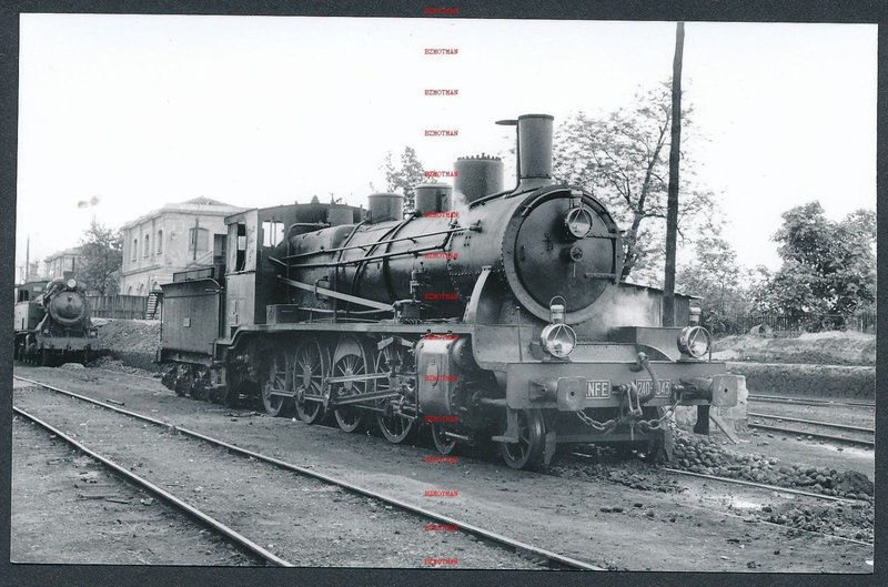 RQ26 SPAIN RENFE steam locomotive 240.2043 at Granada 9-6-66.jpg