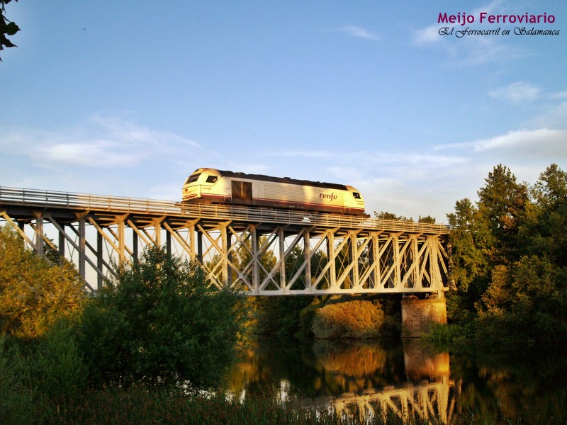 Locomotora Renfe 334 en el puente de El Pradillo.JPG