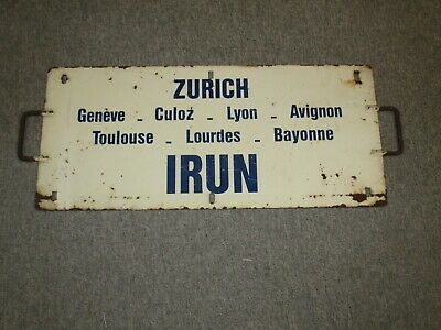 Plaque-metal-de-destination-SNCF-IRUN-lourdes-lyon.jpg