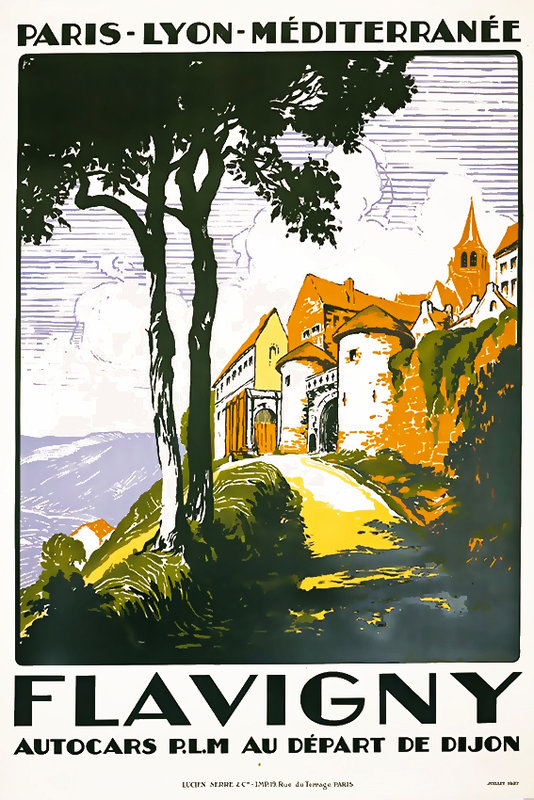 1930c Flavigny poster by Julien Lacaze.jpg