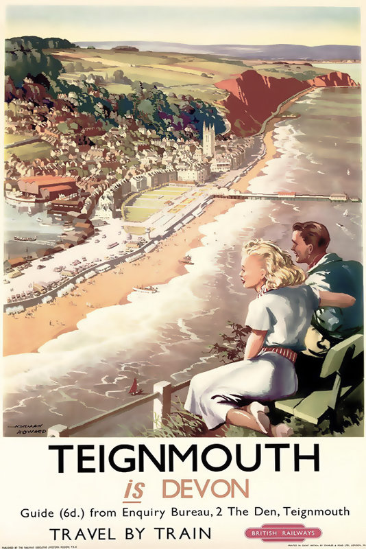 Norman Howard, Teignmouth is Devon. British Railways.JPG