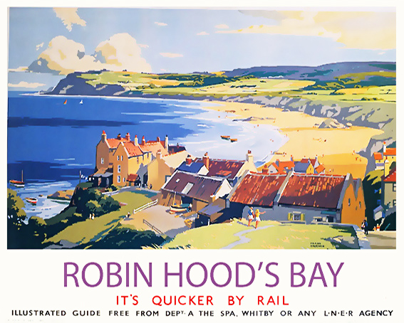 Frank Sherwin. Robin Hood's Bay. LNER.jpg