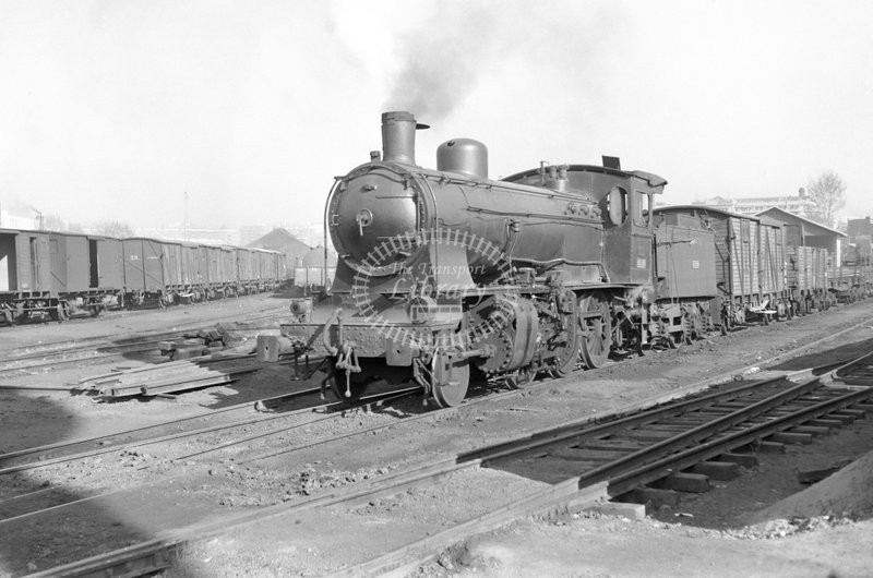 79088 RENFE Spanish Railways Steam Locomotive Class 130 130 2114  at Delicias in 1966 - 25-03-1966 - Lawrie Marshall.jpg